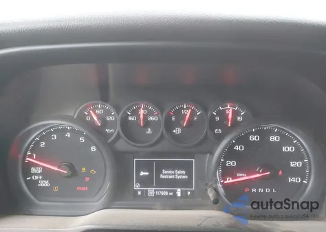 2021 Chevrolet Silverado 1500 4Wd Short Bed Custom z USA, uszkodzony, nr VIN 3GCPYBEK1MG298198